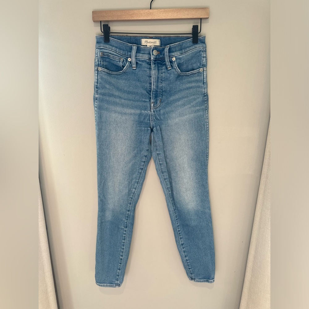 Madewell size 26 10” high rise skinny crop - Picture 3 of 6